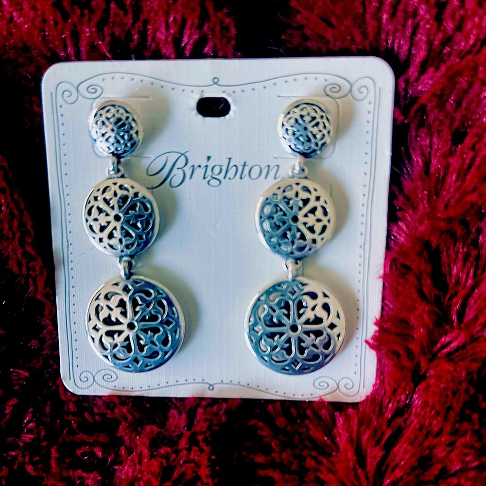 Brighton Ferrara Medallion earrings.